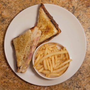 Grilled Croque Monsieur