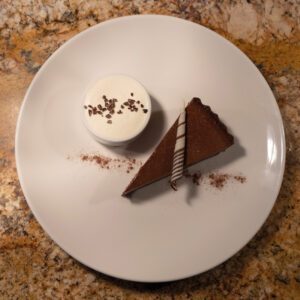 Mocha Chocolate Ganach Tart