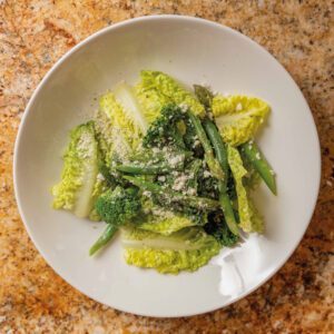 Baby Gem Leaves Salad